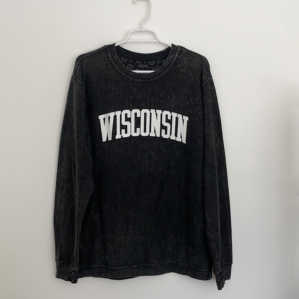 Wisconsin Badgers Pressbox Vintage Wash Sweatshirt